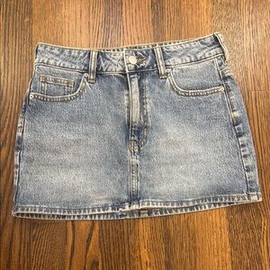 Pacsun Jean Mini Skirt
